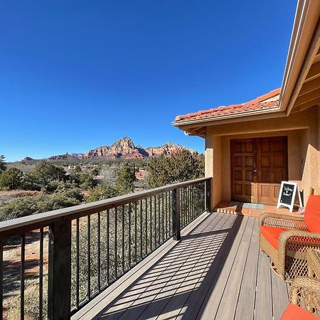 Awe Inspiring Red Rock Views With Hot Tub! Villa Sedona Exterior foto