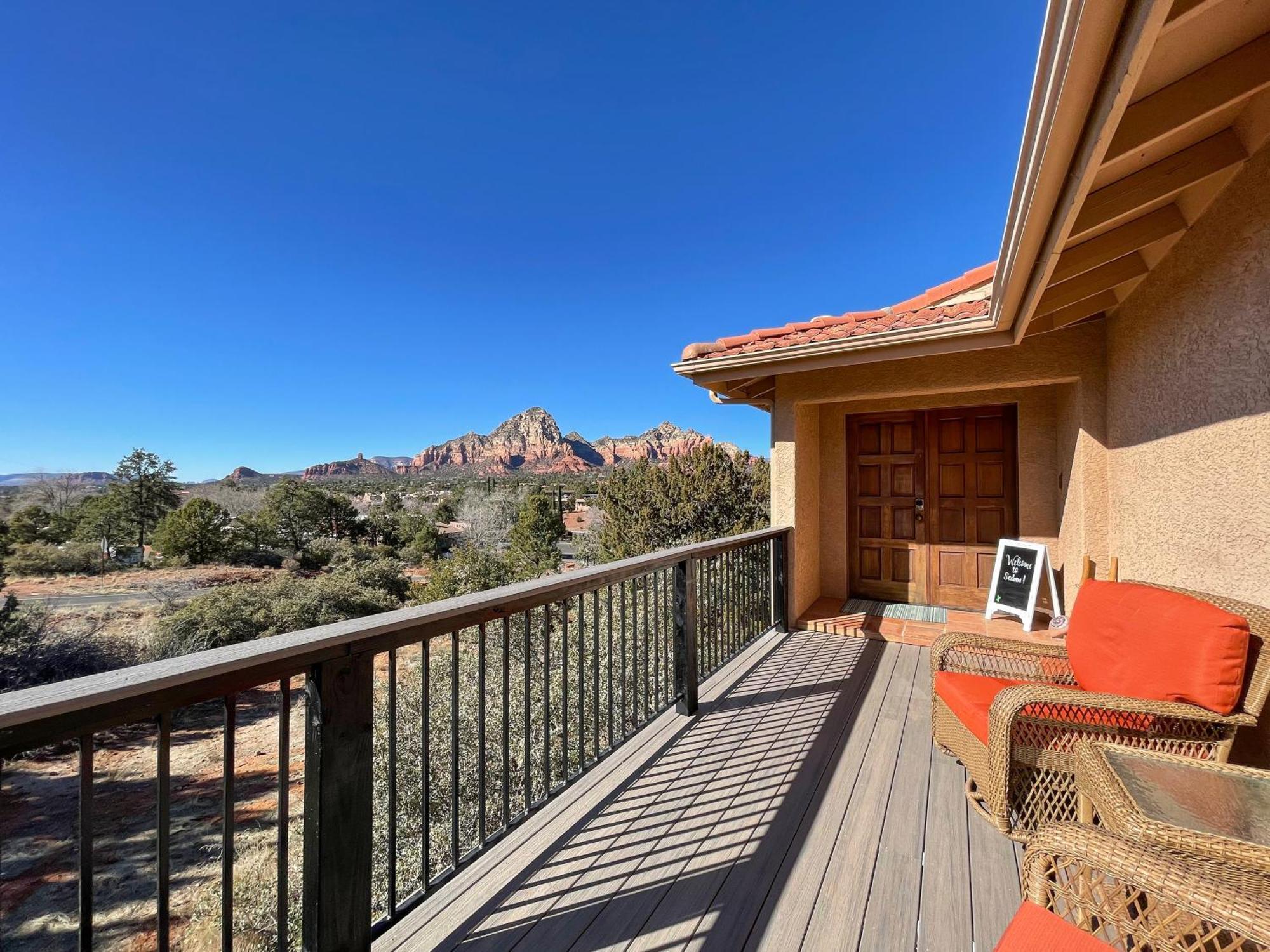 Awe Inspiring Red Rock Views With Hot Tub! Villa Sedona Exterior foto