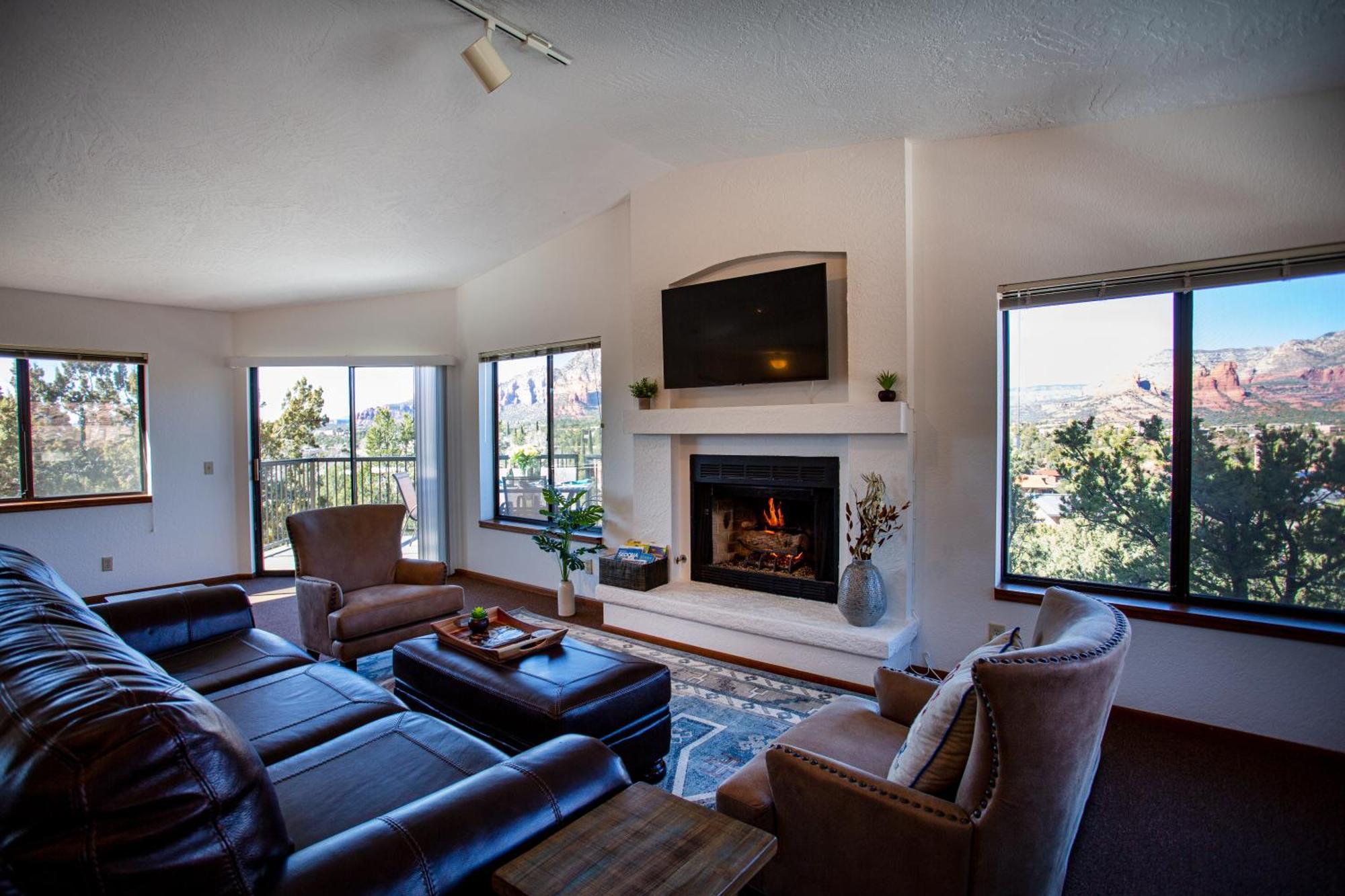 Awe Inspiring Red Rock Views With Hot Tub! Villa Sedona Exterior foto