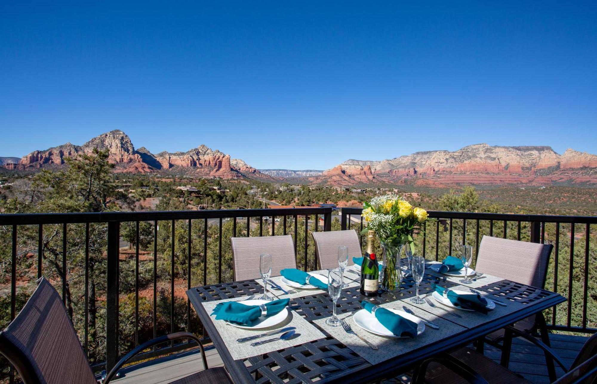 Awe Inspiring Red Rock Views With Hot Tub! Villa Sedona Exterior foto