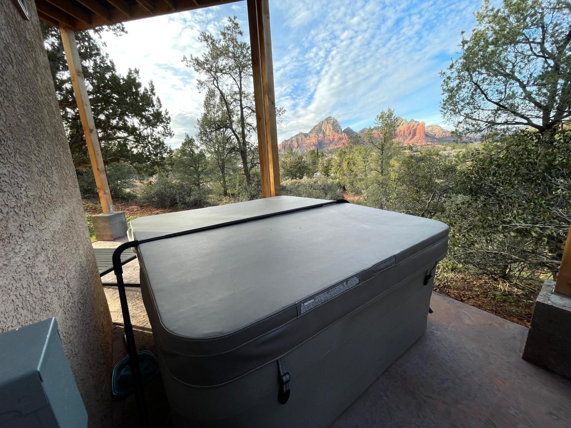 Awe Inspiring Red Rock Views With Hot Tub! Villa Sedona Exterior foto